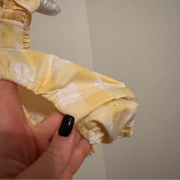 NWT Edgehill Collection Baby Girls Embroidered Oranges Gingham Bubble Sz 9M - Picture 5 of 8